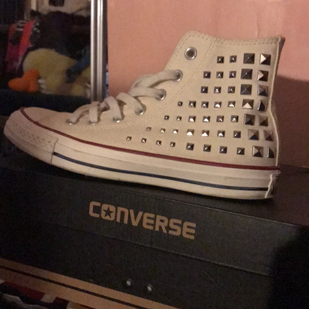 Studded Chuck Taylors